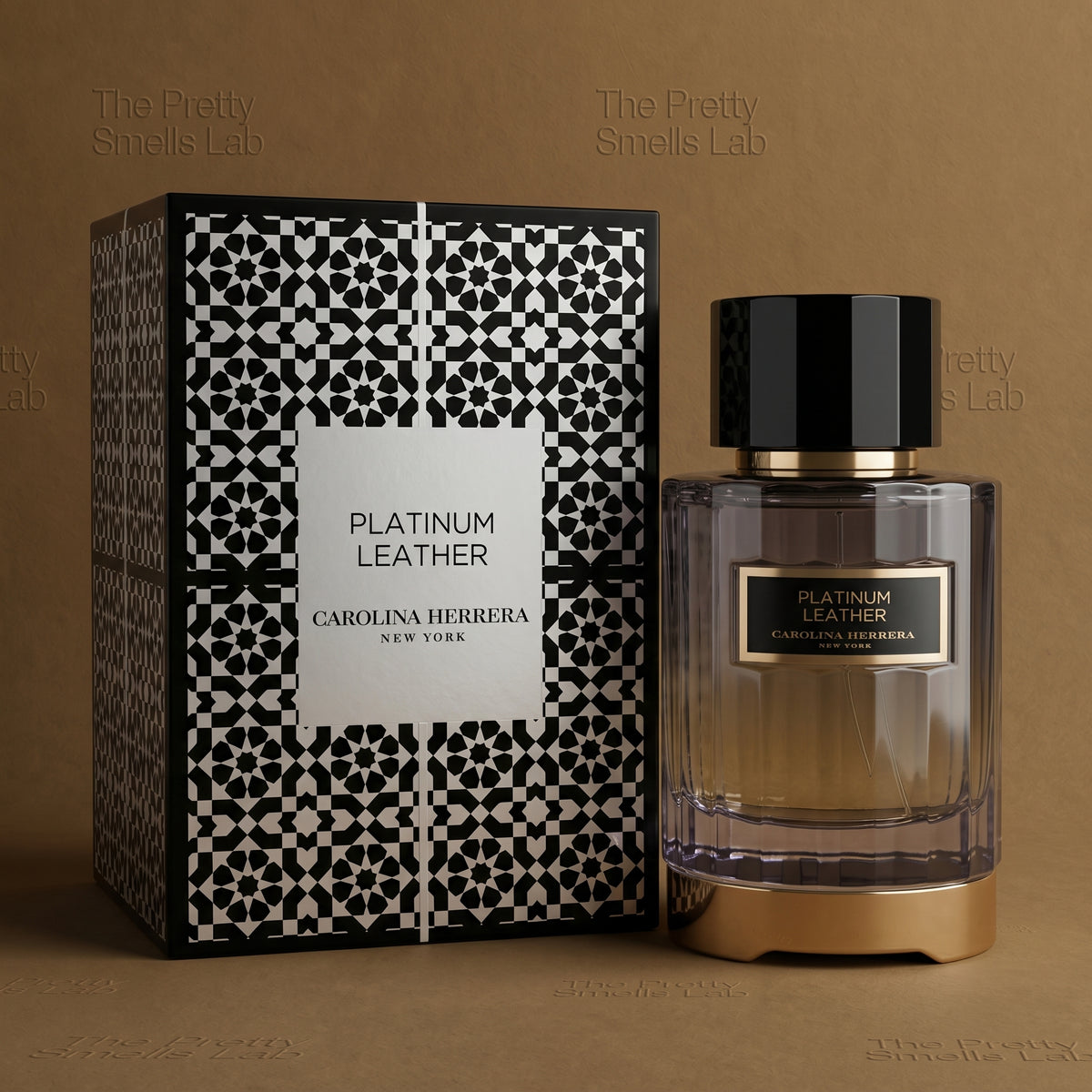 Carolina Herrera Platinum Leather